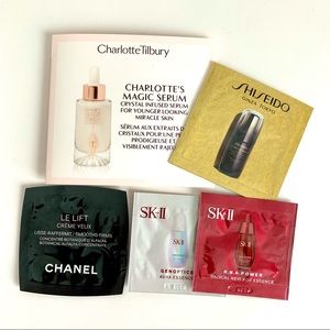 Channel, SK- II, Shiseido, Charlotte Tilbury